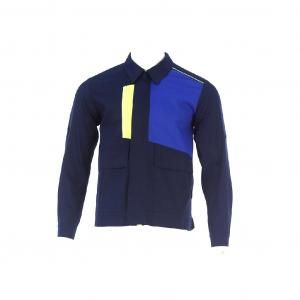 Куртка мужская БлокПОСТ "Антарес" модель №37 (синий/василек/лимон)