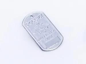 Жетон нержавеющий Россия ВС табло