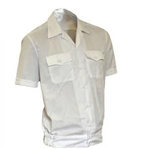 Рубашка БлокПОСТ форменная Полиция (белая) короткий рукав
