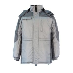 Куртка БлокПОСТ зимняя "Эверест" (цвет светло-серый/темно-серый)
