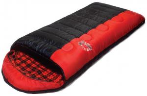 Мешок спальный Maxfort plus L-zip (левая молния) до -15C одеяло/подголовник (фланель), (195+35)X90 см