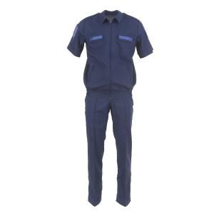 Костюм КЛКР летний короткий рукав для служащих МО РФ (рубашка+брюки), (синий, рип-стоп)