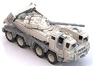 Игрушка Военный тягач "Арктика" с танком 601-17AR-046