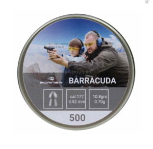 Пуля пневм. Borner "Barracuda", 4,5 (500 шт.) 0,70гр. (30 шт в коробке)