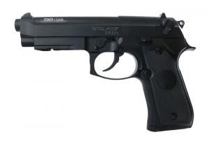 Пистолет пневматический Stalker S92PL (аналог "Beretta 92") калибр 4,5мм, пластик, 120 м/с, (черный)