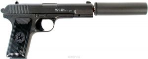 Пистолет софтэйр Galaxy G.33A пружинный (TT, с глушителем), калибр 6мм