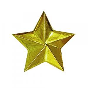 Звезда (золотая) 20 мм 