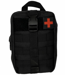 Тактическая сумка-аптечка полиции и спецназа (черная) №722