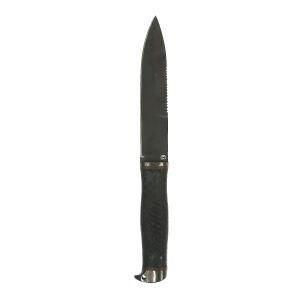 Нож "Пограничник" (Сталь рессорная 65Г, Резина)