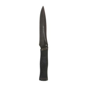 Нож "Стриж-1" (Сталь рессорная 65Г, Резина)