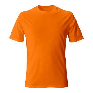 Футболка Stark Cotton (оранжевая, хлопчатобумажная ткань)