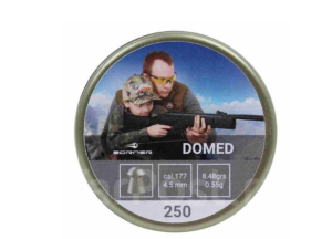 Пуля пневм. Borner "Domed", 4,5 (250 шт.) 0,55гр. (65 шт в коробке)