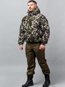Куртка зимняя БлокПОСТ ОХОТА 2 (камуфляж цифра-160-05, мембрана)
