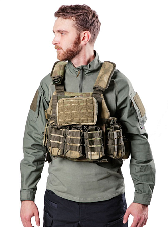 Жилет тактический Assault molle мох