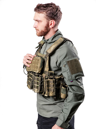 Жилет тактический Assault molle мох